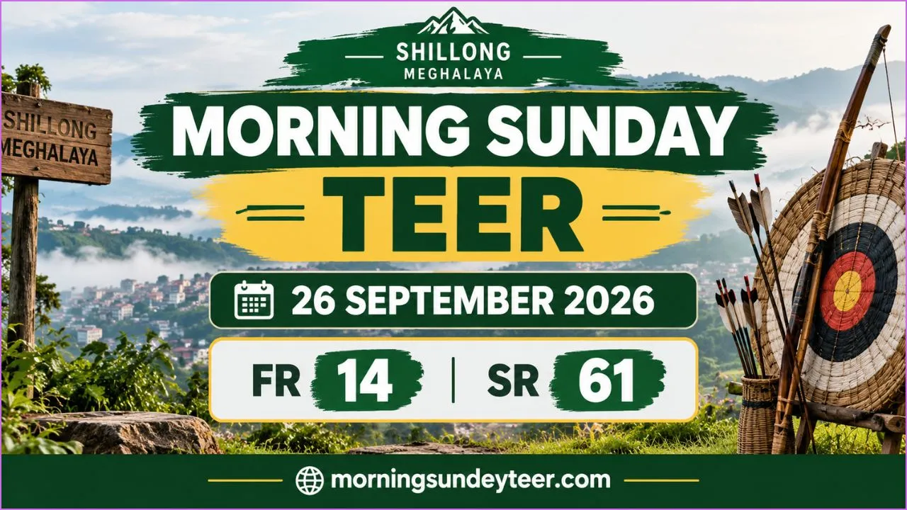 Morning Sunday Teer Result Today 26 September 2026